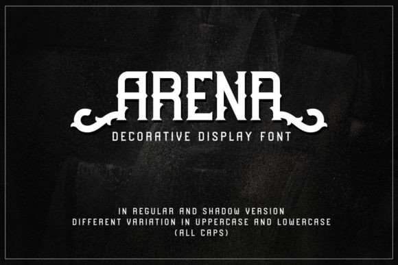 Arena Font Review: A Unique Display Typeface for Branding