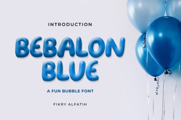 Bebalon Blue Font: Adding Playful Charm to Editorial Layouts