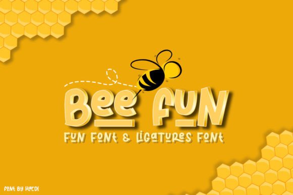 Bee Fun: A Charming Display Font for Crafters & Small Product Makers