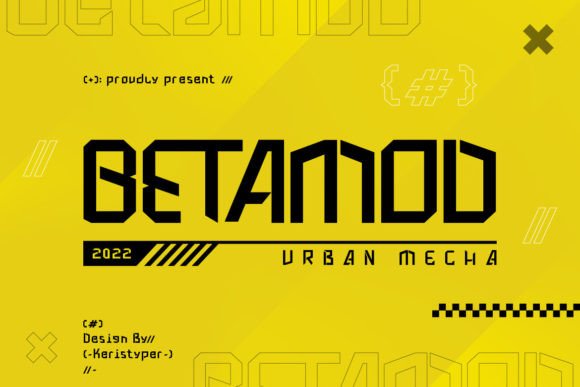 Betamod Font Review: Sci-Fi Style for Editorial Design