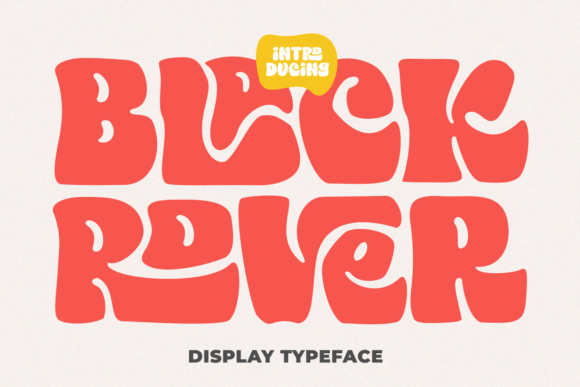 Black Rover Font: Bold Vintage Serif for Crafters