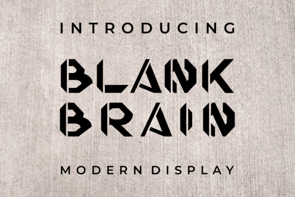 Blank Brain Font Review for Modern Web Design