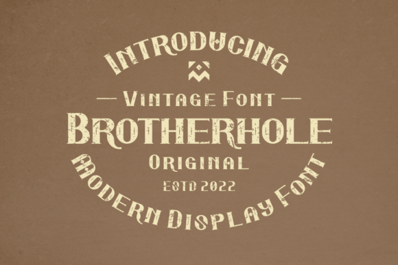 Brotherhole Font: Elevating Web Design with Balanced Display Typography