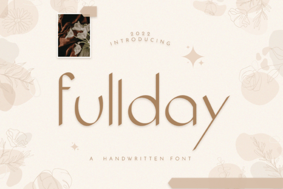 Fullday Font: Whimsical Display Typography for Web Design