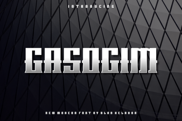 Gasogim Font: Modern Display Typography for Branding