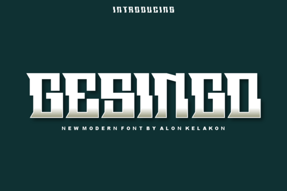 Gesingo Font Review: Modern Display Typography for Web