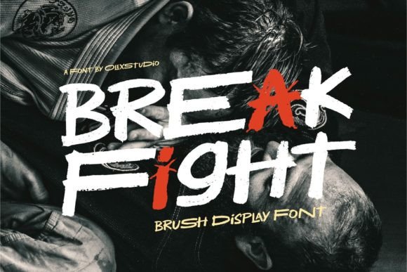 h1>Break Fight: A Modern Display Font for Bold Marketing Visuals