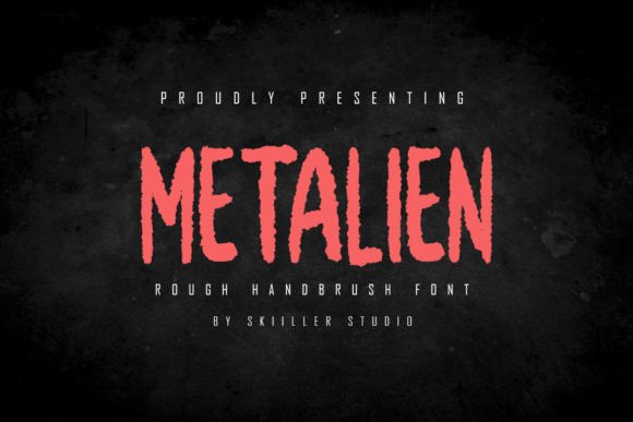 Metalien Font: Bold Display Typography for Marketing