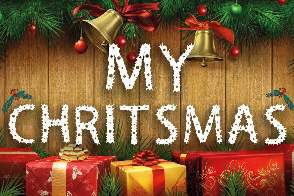 My Christmas: A Festive Display Font for Joyful Campaign Designs