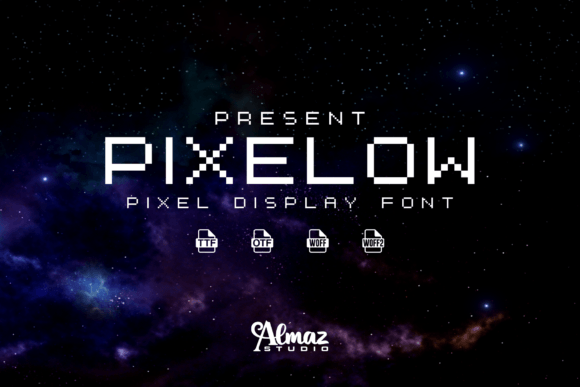 Pixelow Font Review: A Display Typeface for Retro Campaigns