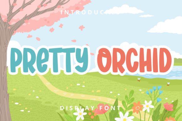 Pretty Orchid: A Display Font That Adds Personality to Campaign Visuals