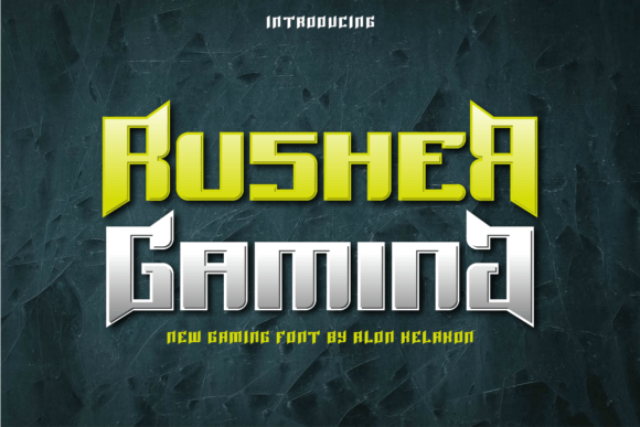 Rusher Gaming Font: Elevating Editorial Design
