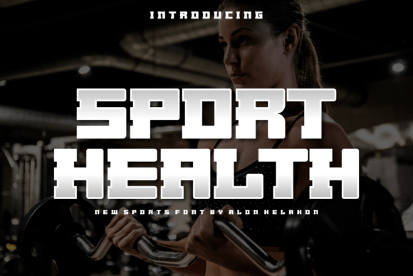 Sport Health Font: Elevating Campaign Visuals