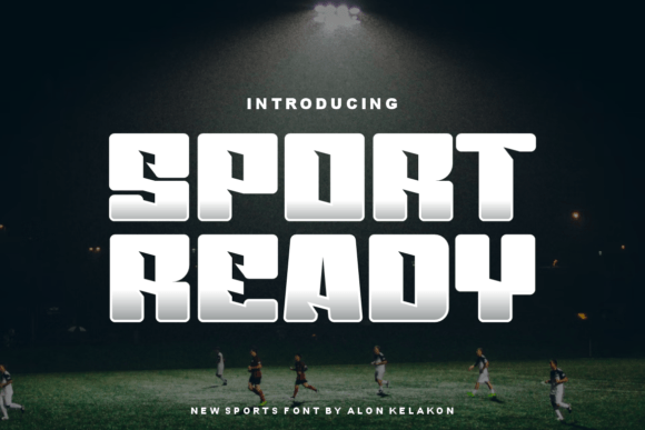 Sport Ready Font: Bold Display Type for Campaigns