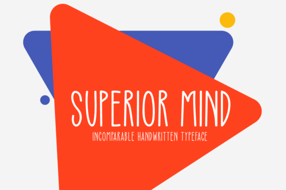 Superior Mind Font: A Handwritten Typeface for Branding