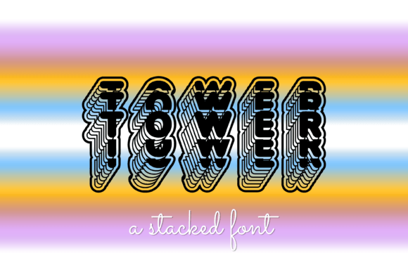 Tower Font: Elevate Digital Campaigns with Bold Display Type