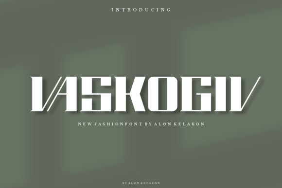 Vaskogiv Font: A Display Typeface for Digital Campaigns
