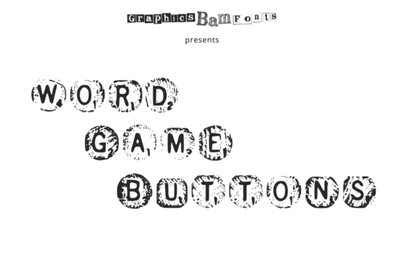 Word Game Buttons Font Review: A Designer’s Take
